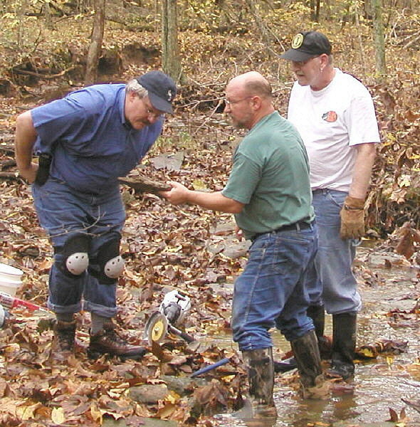 Autumn fossil hunt in Illinois