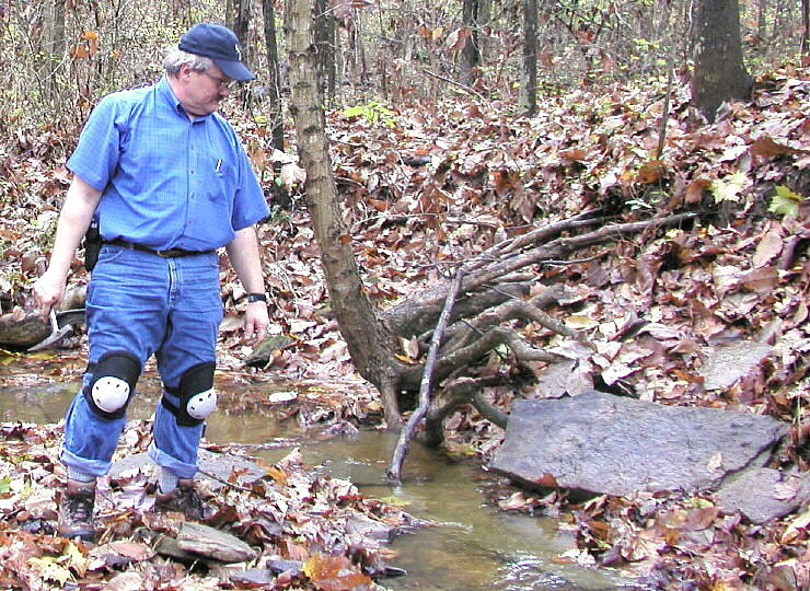 Autumn fossil hunt in Illinois