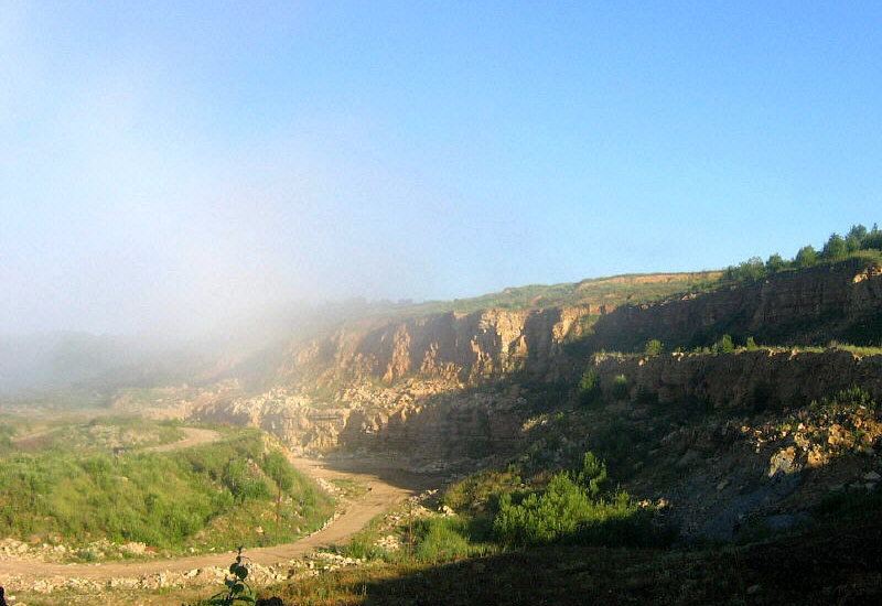 Visean Stage Aleksian-Mikhailovian substages quarry