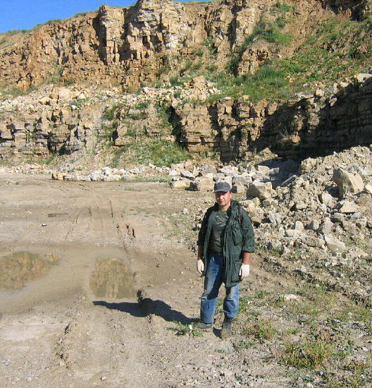 Visean Stage Aleksian-Mikhailovian substages quarry
