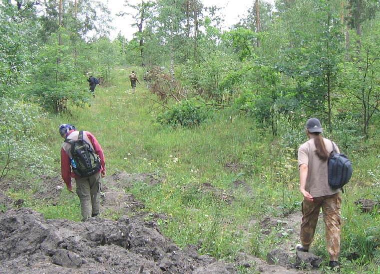 Summer Fossil Hunt in Russia