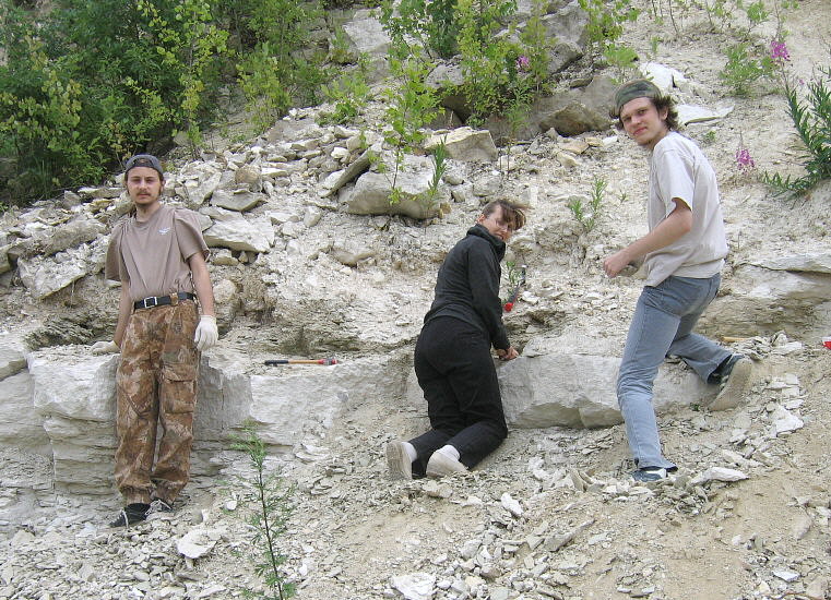 Summer Fossil Hunt in Russia